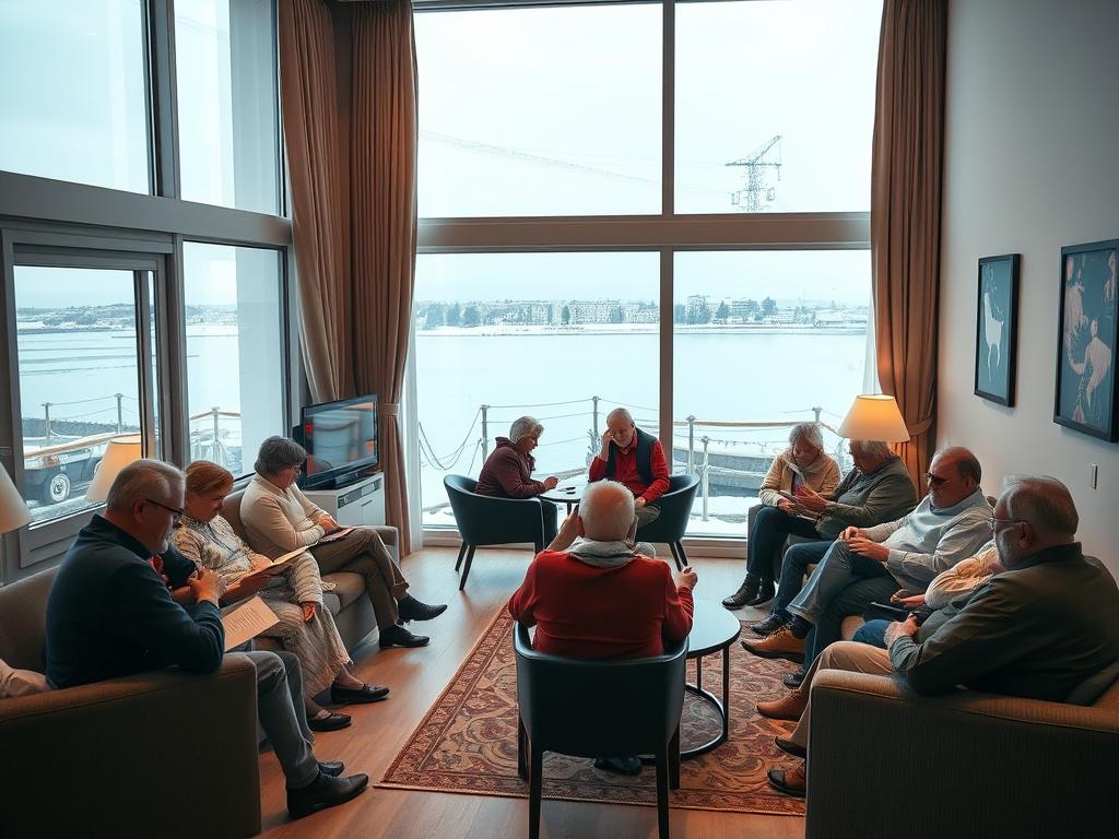 Apart-Hotel mit Gemeinschaftsbereich für Überwinterer in der Türkei