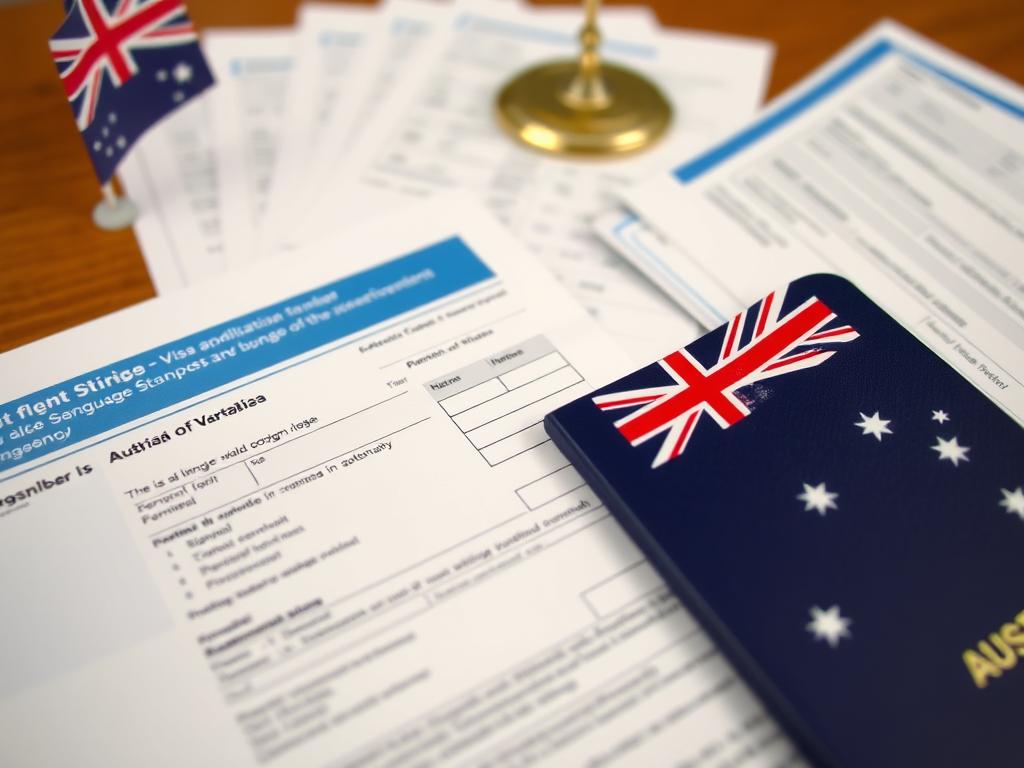 Australisches Visum und Reisepass für einen Sprachaufenthalt Australien