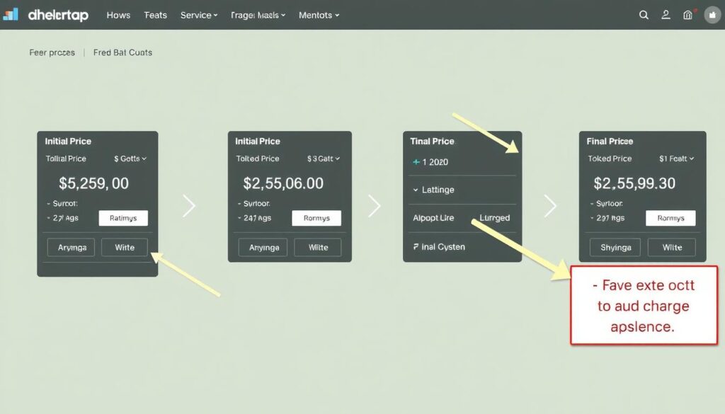 Detailansicht der Preisdarstellung im Buchungsprozess bei TravelChannelDE