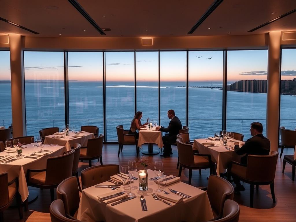 Elegantes Restaurant auf Sylt mit Meerblick - Pauschalurlaub Nordsee