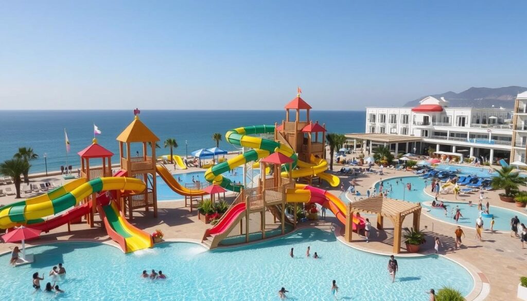 Kinderclub und Wasserpark in einem Nazar Familienhotel