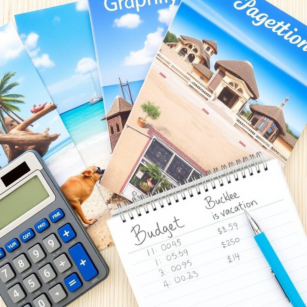 Kostenkontrolle bei der Pauschalreise mit Taschenrechner und Reisebudget