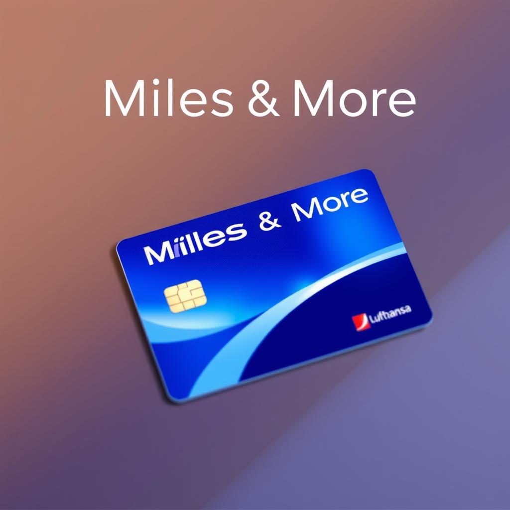 Miles & More Karte und Logo zum billigflüge finden