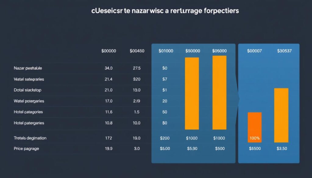 Preisvergleich zwischen Nazar und anderen Türkei-Spezialisten