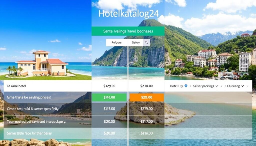 Preisvergleich zwischen hotelkatalog24 und anderen Reiseportalen