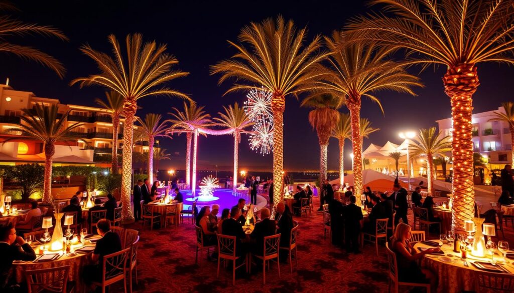 Silvesterfeier in einem Luxusresort in Ägypten
