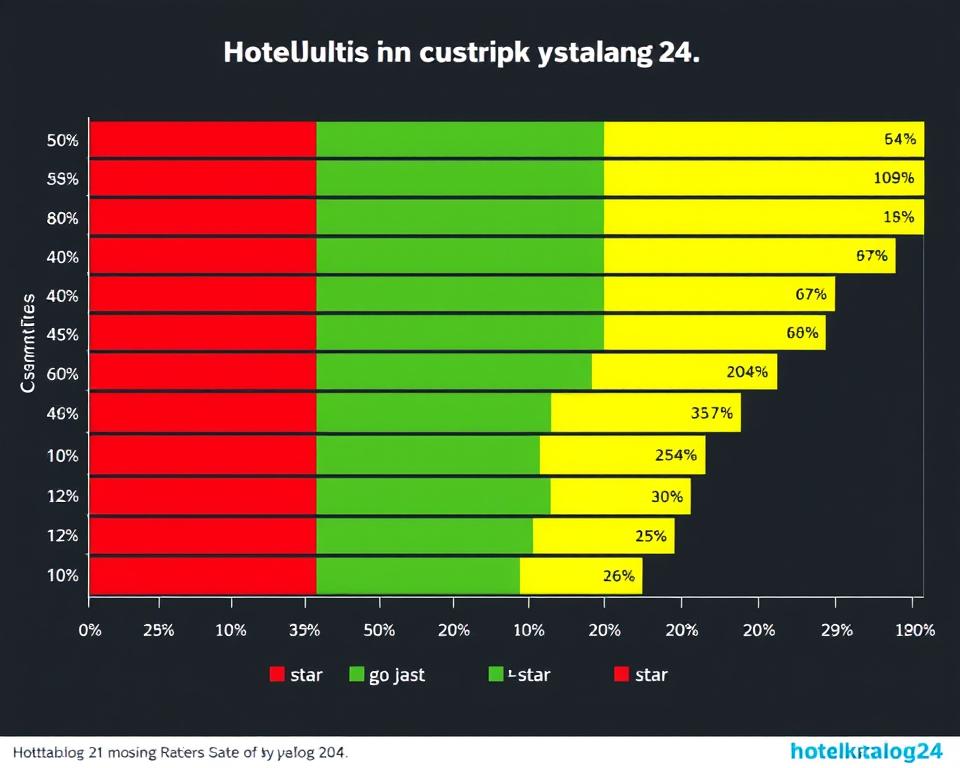 Statistik der Kundenbewertungen für hotelkatalog24