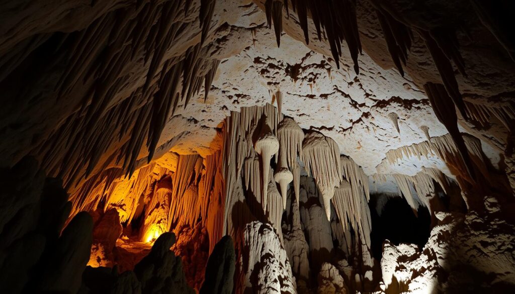 Tropfsteinhöhle Coves d'Artà auf Mallorca mit beeindruckenden Formationen
