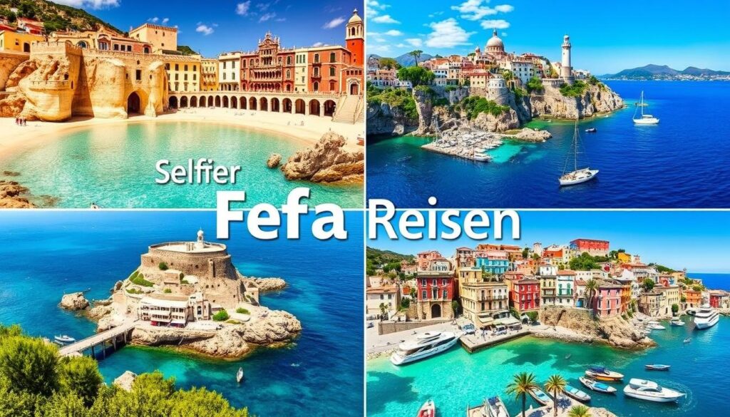 Übersicht der beliebtesten Fefa Reisen Destinationen