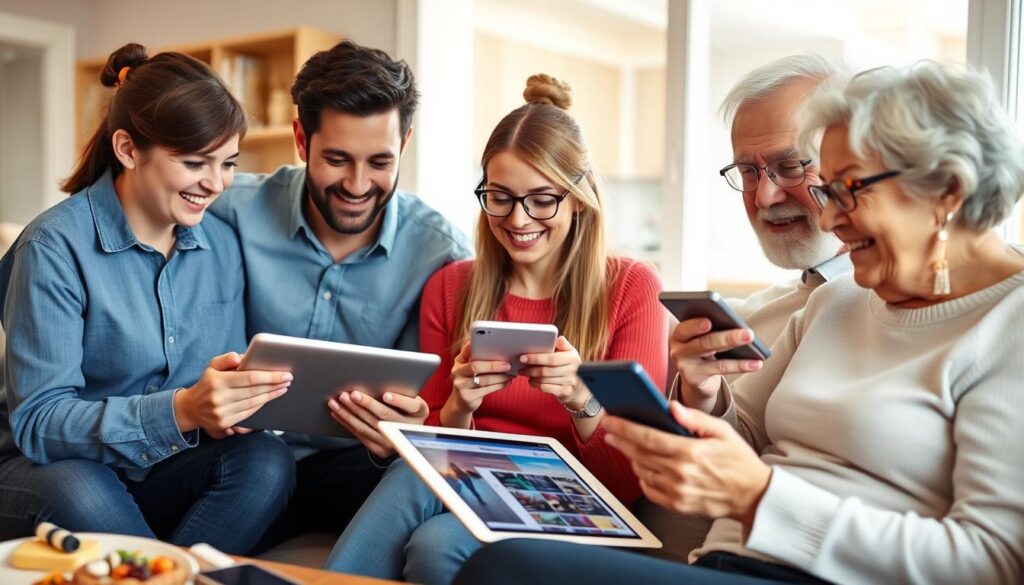 Zufriedene Kunden bei der Nutzung von TravelChannelDE auf verschiedenen Geräten