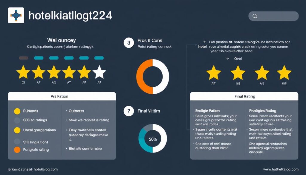 Zusammenfassung der hotelkatalog24 erfahrungen mit Bewertung