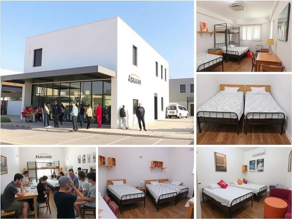 Das Abraham Hostel in Eilat mit seiner modernen und sozialen Atmosphäre für einen Urlaub Eilat