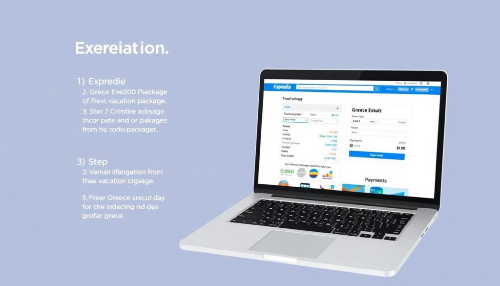 Expedia Buchungsprozess für Griechenlandreisen - Expedia Reisen Griechenland