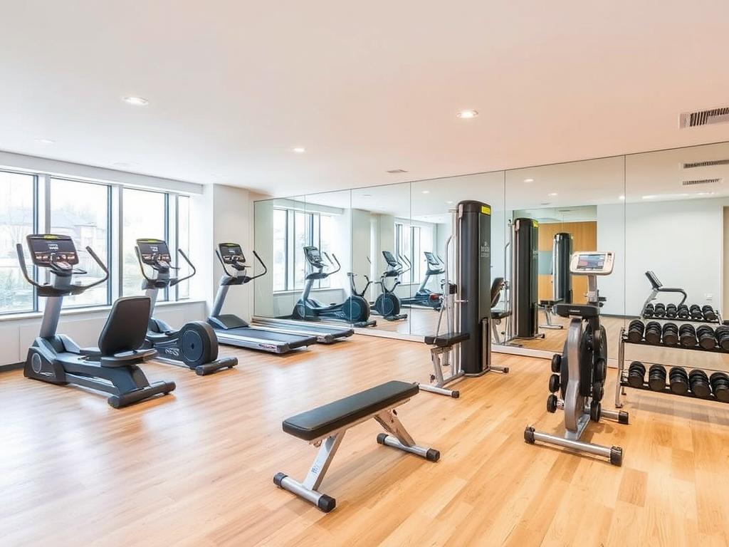Fitnessraum im Hotel Bel Vital Waldachtal