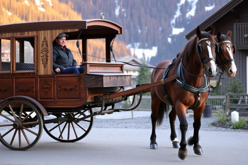 Hammerer's Kutschfahrt im Kleinwalsertal mit traditioneller Kutsche