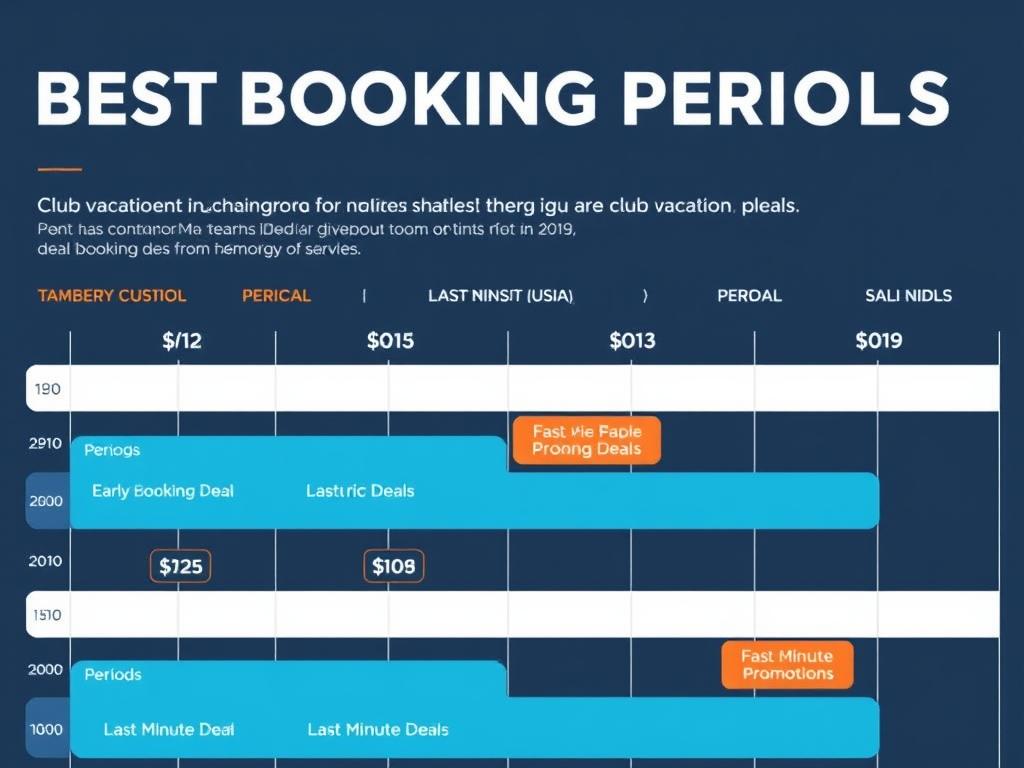 Kalender mit markierten günstigen Reisezeiträumen für Clubreise Angebote