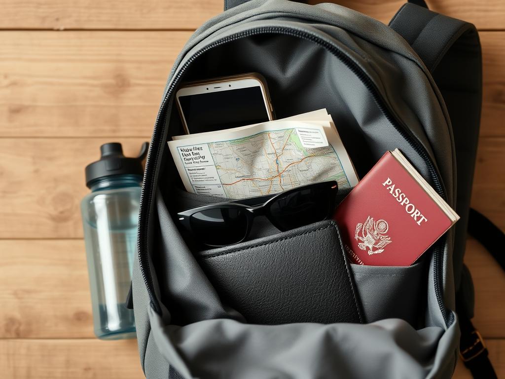 Leichtes Gepäck für günstige Tagesflugreisen