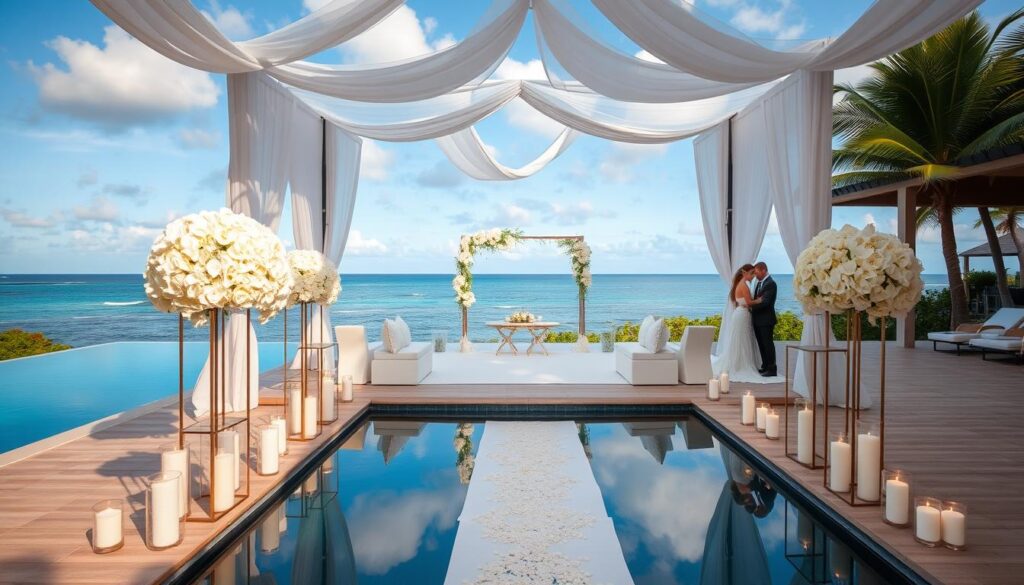 Luxuriöse Resort-Hochzeit auf den Seychellen