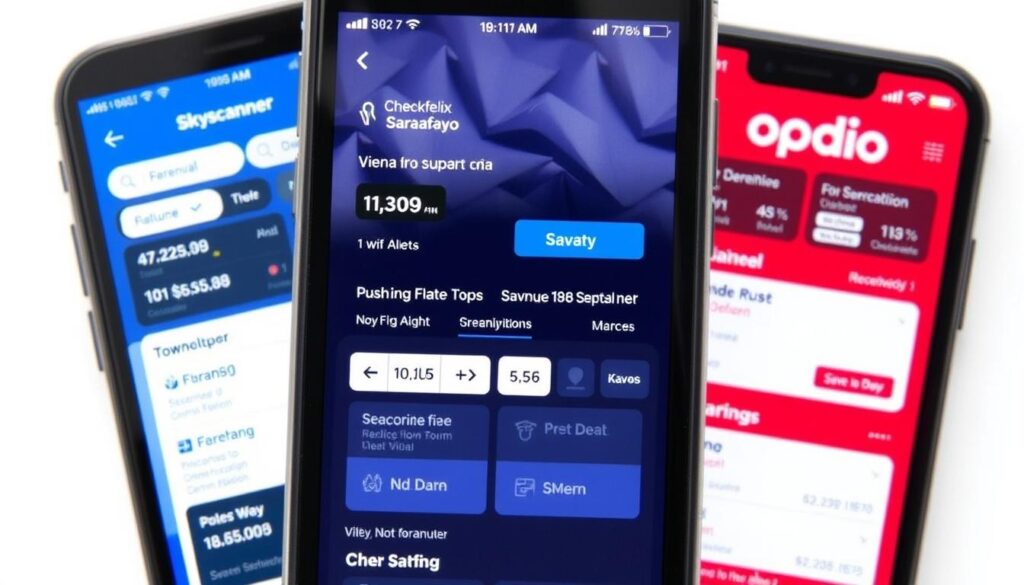 Mobile Apps für die Buchung von billige Flüge Wien Sarajevo