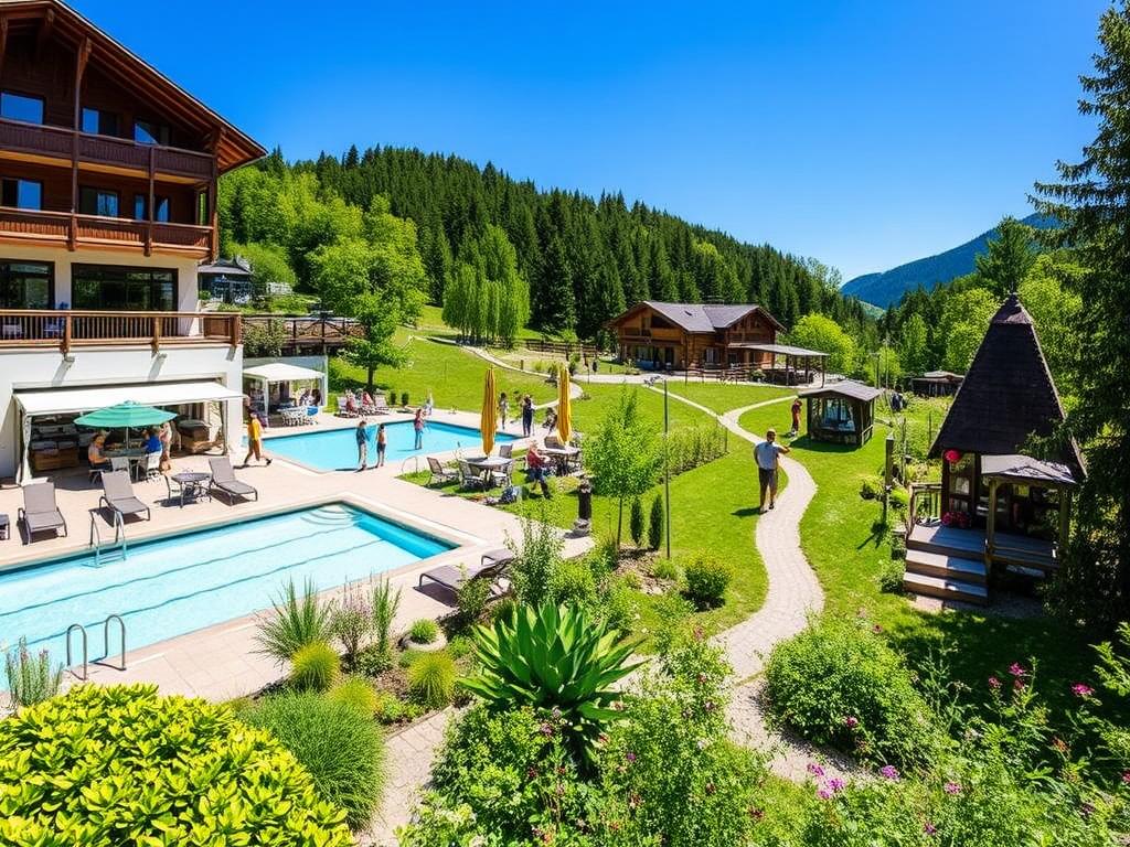 Sommeraktivitäten rund um das Hotel Bel Vital Waldachtal