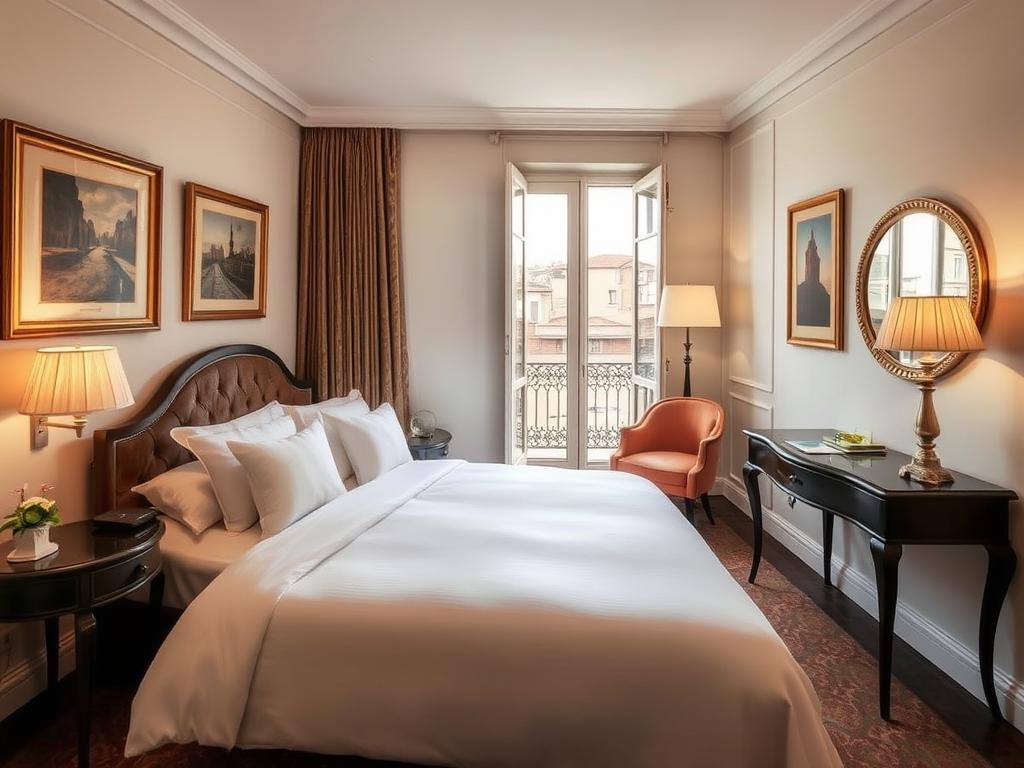 Stilvolles Mittelklasse-Hotel in zentraler Lage für eine Städtereise Rom