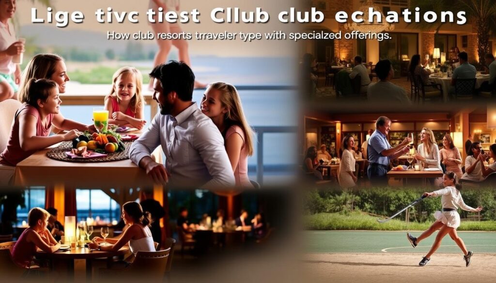 Verschiedene Zielgruppen genießen ihren Cluburlaub mit maßgeschneiderten Angeboten