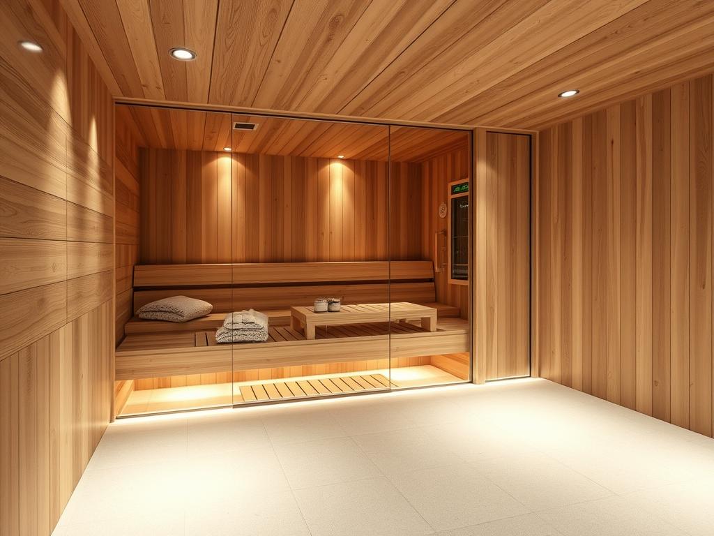 Wellnessbereich mit Biosauna im Hotel Bel Vital Waldachtal